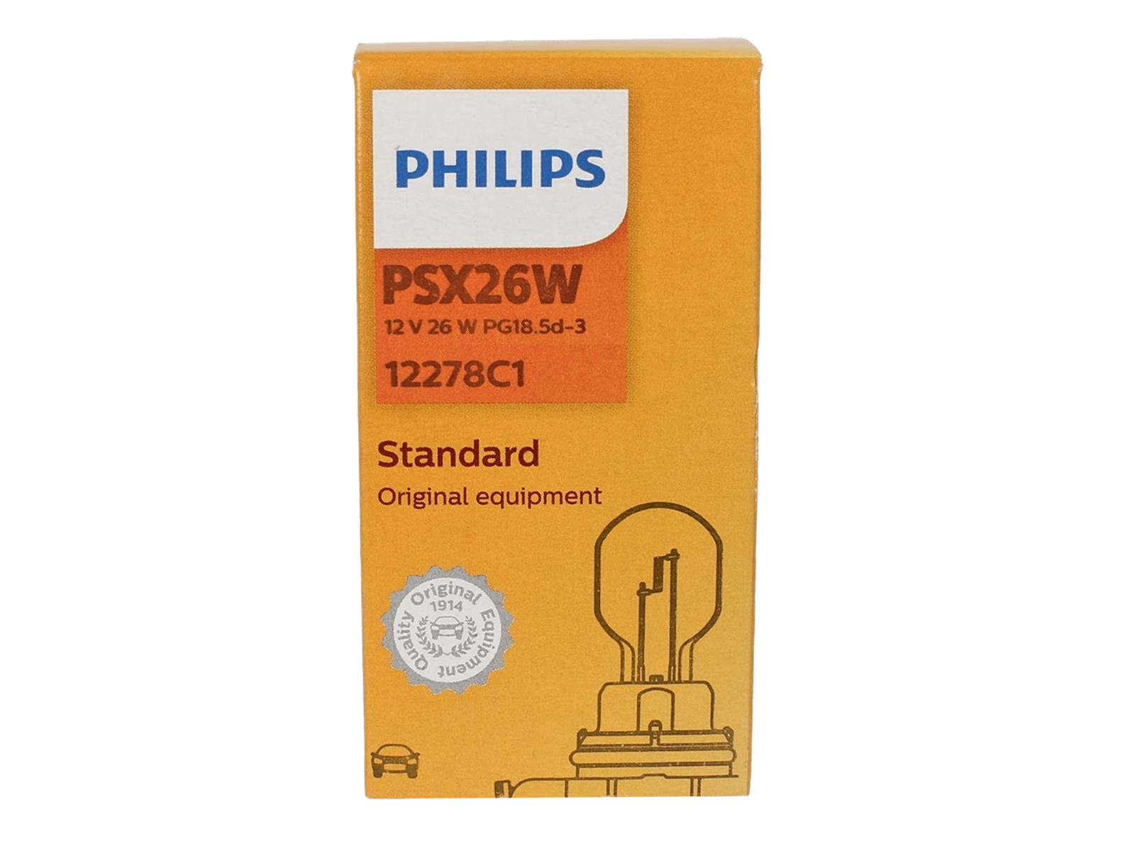 Лампа 12V PSX26W PHILIPS P-12278 фотография №4