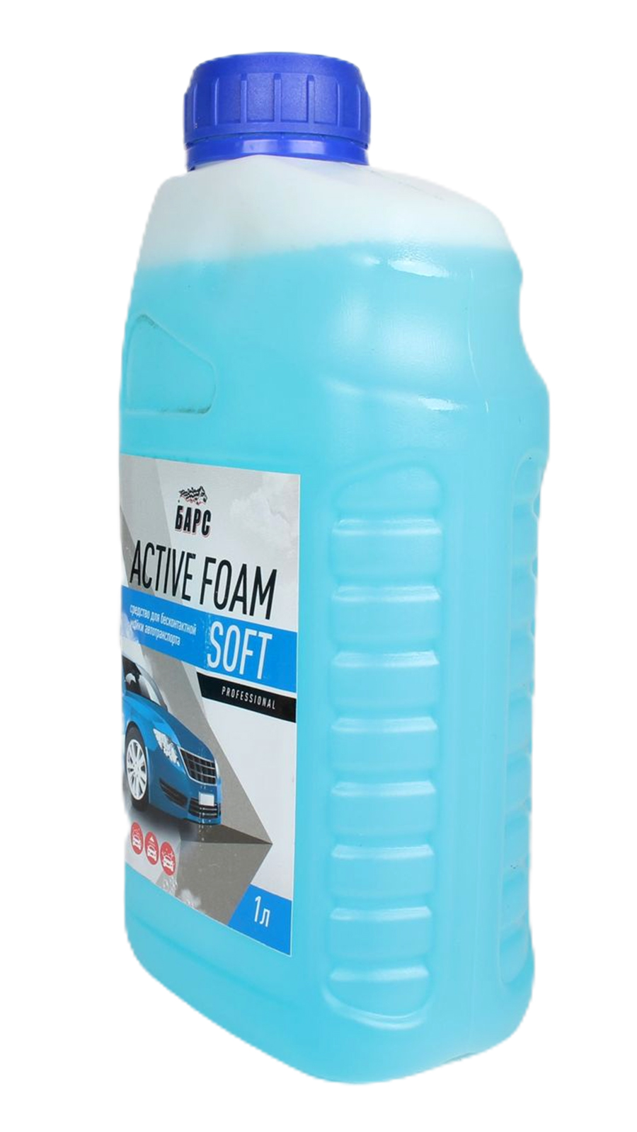 Шампунь для бесконтактной мойки БАРС Active Foam Soft 1кг фотография №2