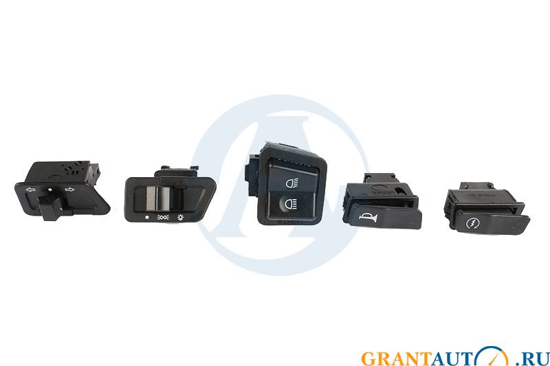 Набор кнопок на переключатели руля 139QMB, 152QMI, 157QMJ 50-150сс фотография №1