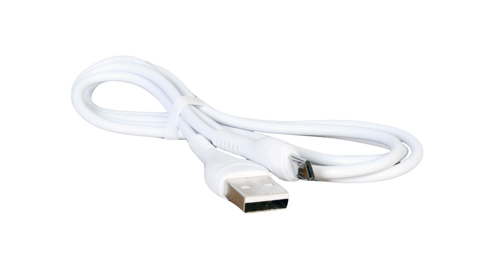 Кабель USB HOCO X37 Cool, USB - MicroUSB, 2.4А, 1 м, белый, быстрая зарядка фотография №1