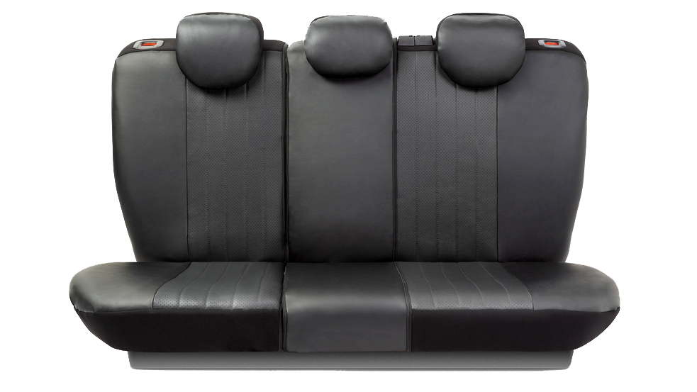 Чехлы на сиденье SIGNATURE SGN-1505GF BLACK эко-кожа AIRBAG AUTOPROFI фотография №3