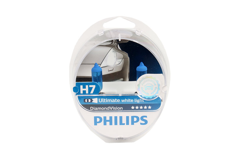 Лампа 12Vx55W H7 PHILIPS DIAMOND VISION 2шт. фотография №1