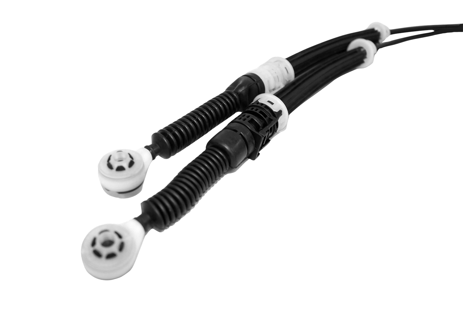 Трос КПП Лада Ларгус дв.ВАЗ комплект 2 штуки L-1010мм фотография №2