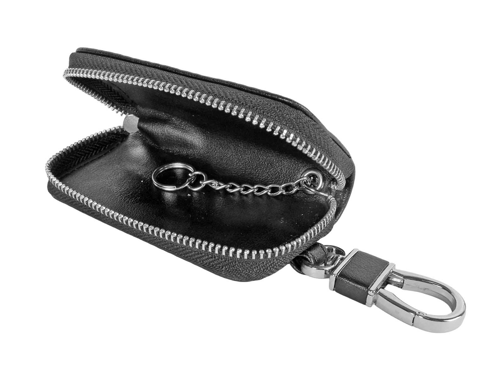 Ключница без логотипа черная фотография №4