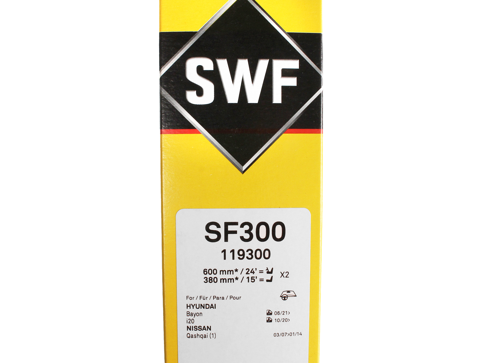 Щетка стеклоочистителя SWF 119300 комплект фотография №4