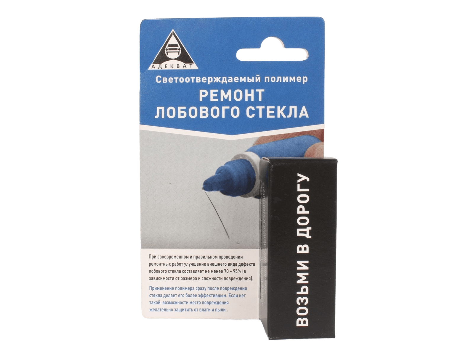 Полимер для ремонта трещин лобового стекла фотография №3