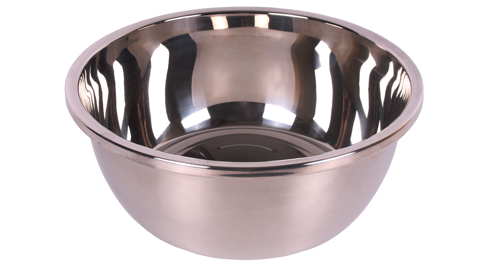 Таз 38см нерж.круглый фотография №2