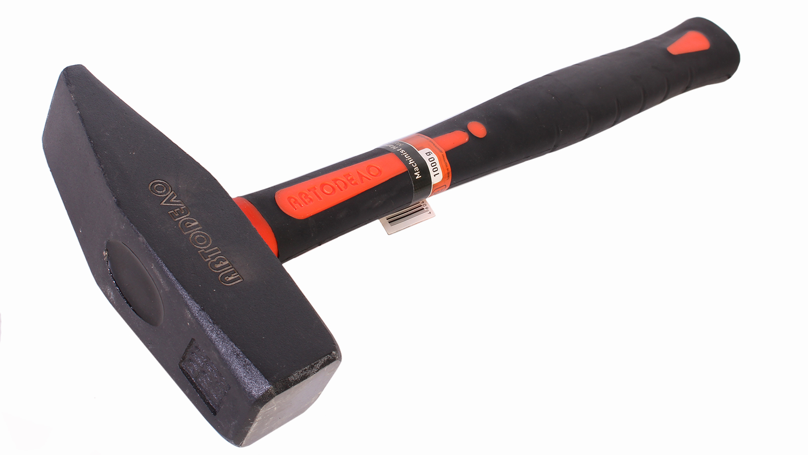 Молоток слесарный АвтоDело с фиберглассовой ручкой 1000 гр фотография №3