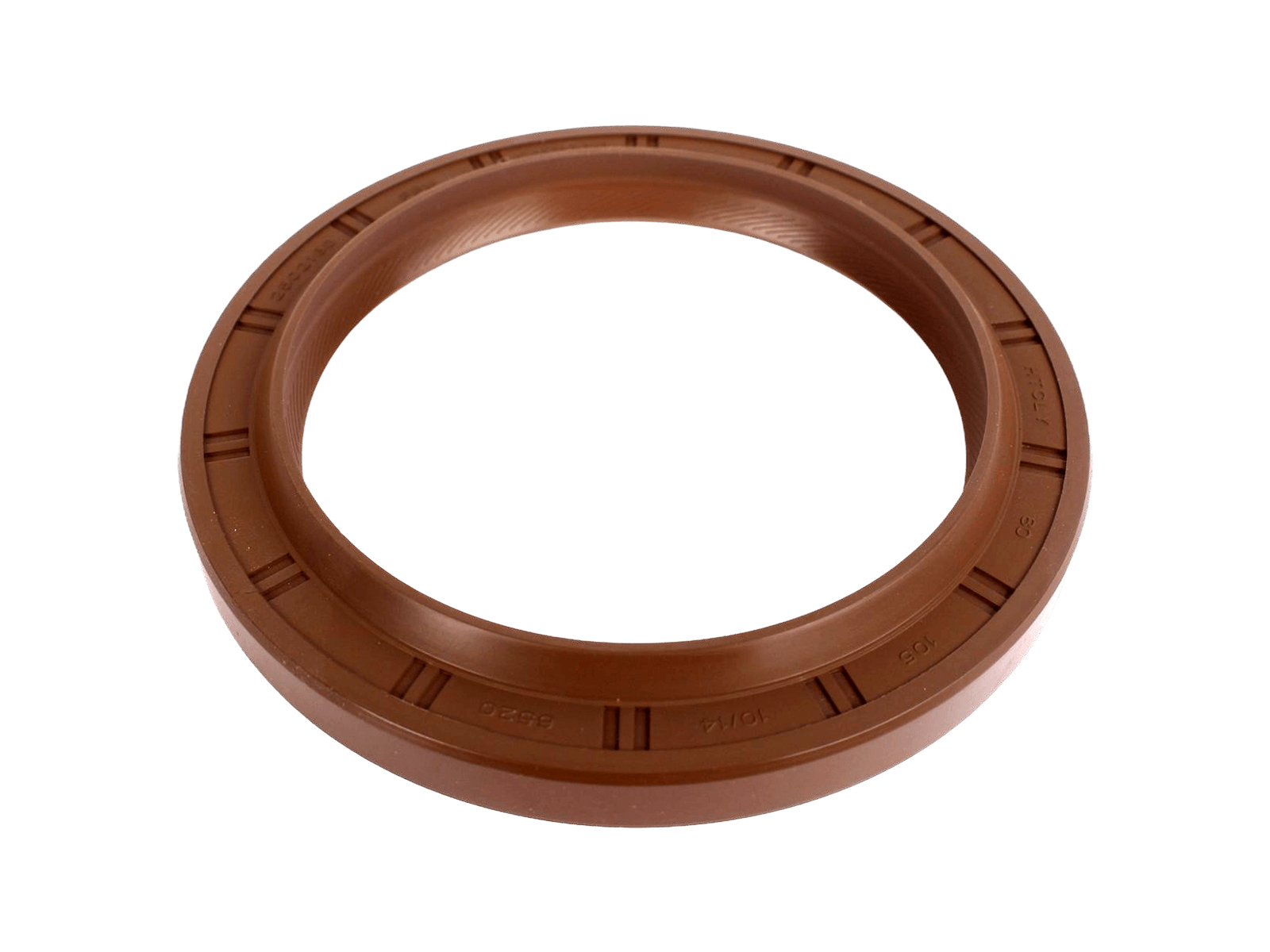 Сальник КАМАЗ-6520 редуктора левого вращения 2.2-80х105х10 Viton CAVETTO фотография №2