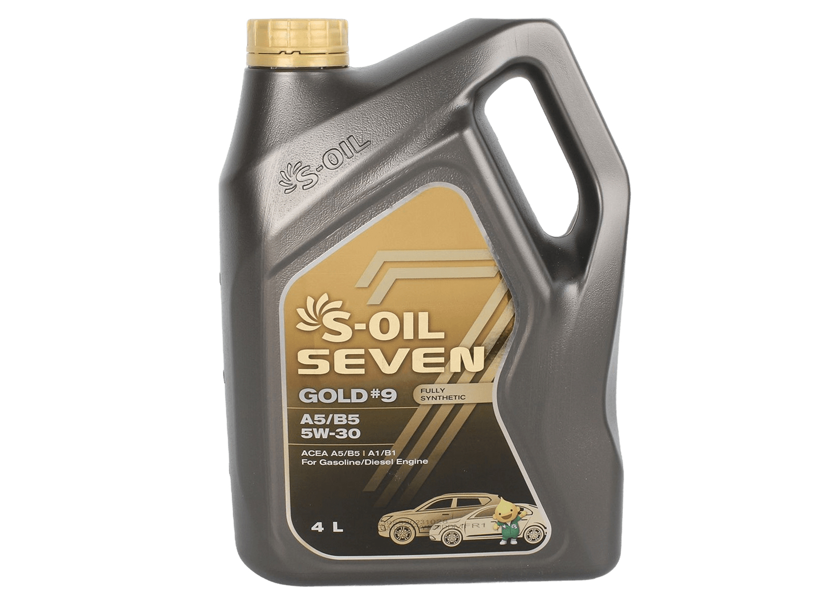 Масло моторное S-OIL 5W30 4л E107768 фотография №1