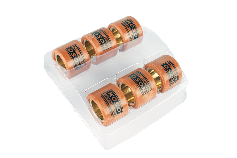 Ролики вариатора комплект (6шт) 18х14 10гр.152QMI 157QMJ KOSO фотография №1