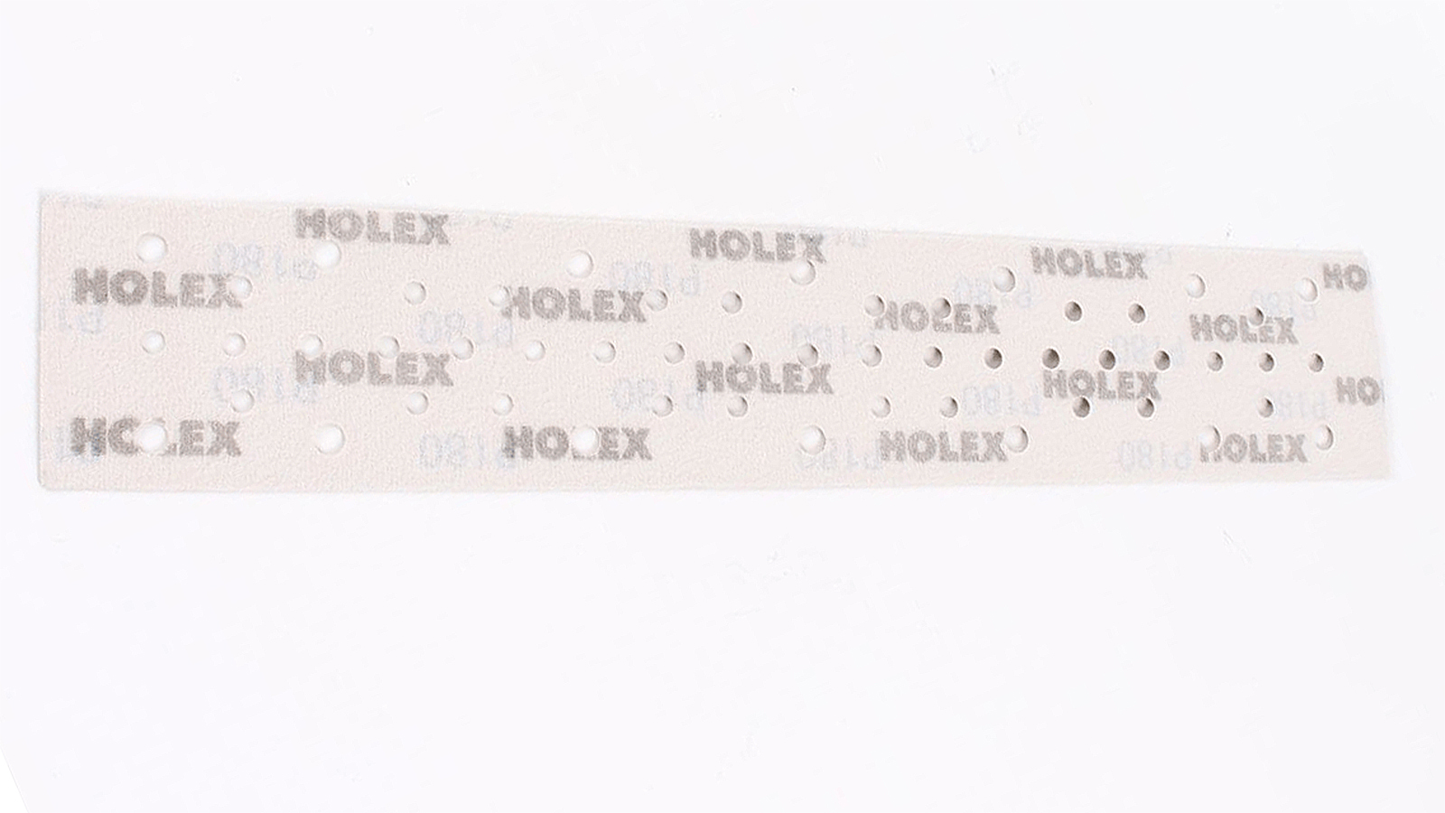 Полоска абразивная GOLD LINE HOLEX с пылеотводом фотография №1