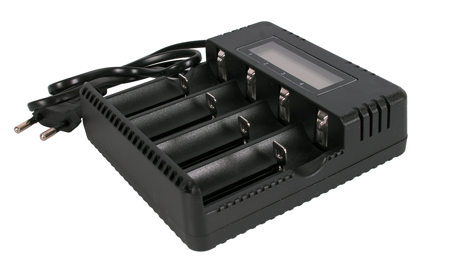 Зарядное устройство для 18650 4 АКБ с дисплеем фотография №2