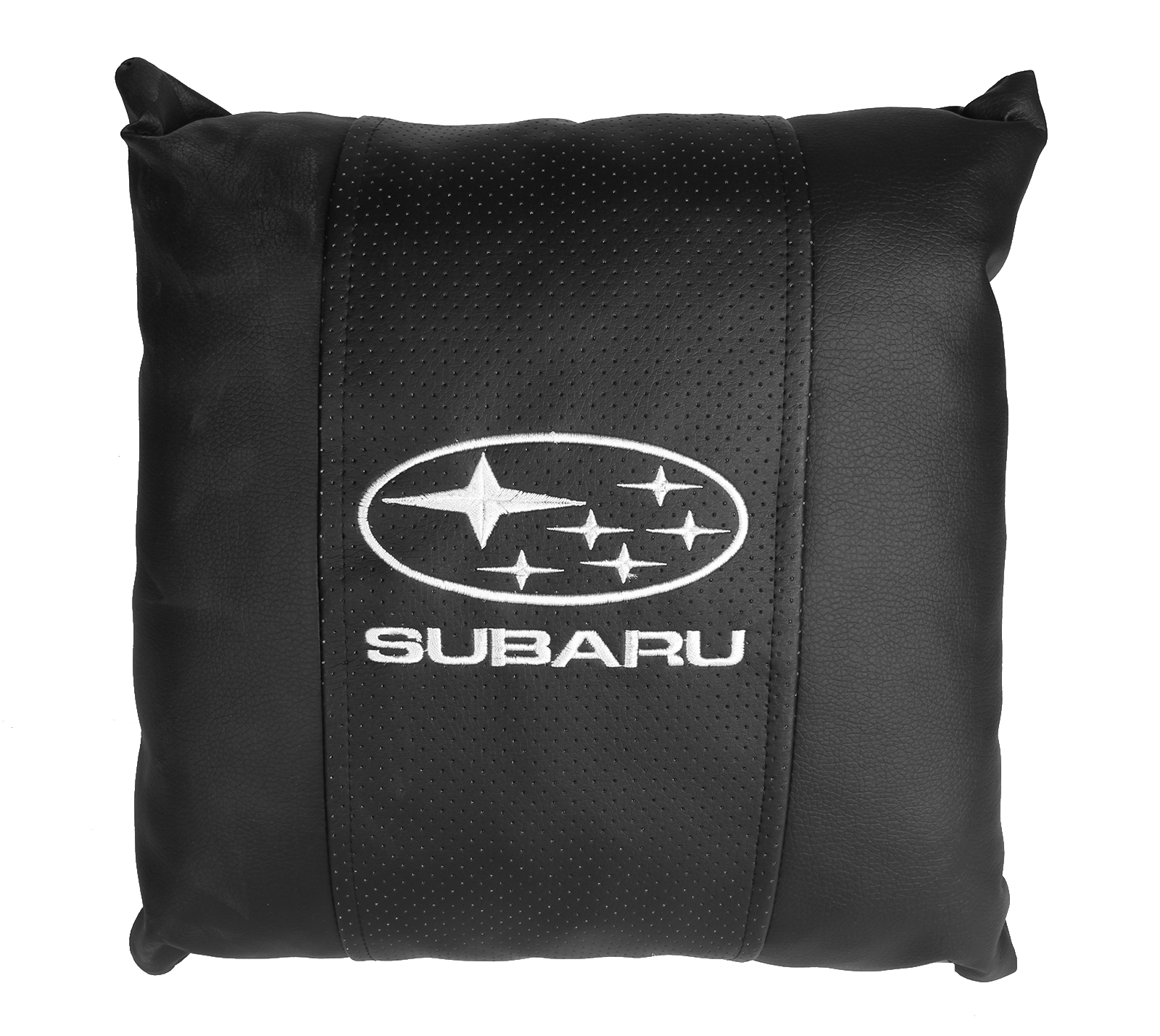 Подушка для сна черная SUBARU фотография №1