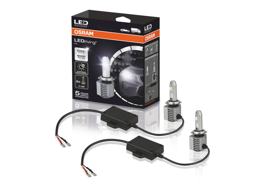 Лампа светодиодная 12/24V H7 PX26d 6000K Cool With LEDriving OSRAM фотография №1
