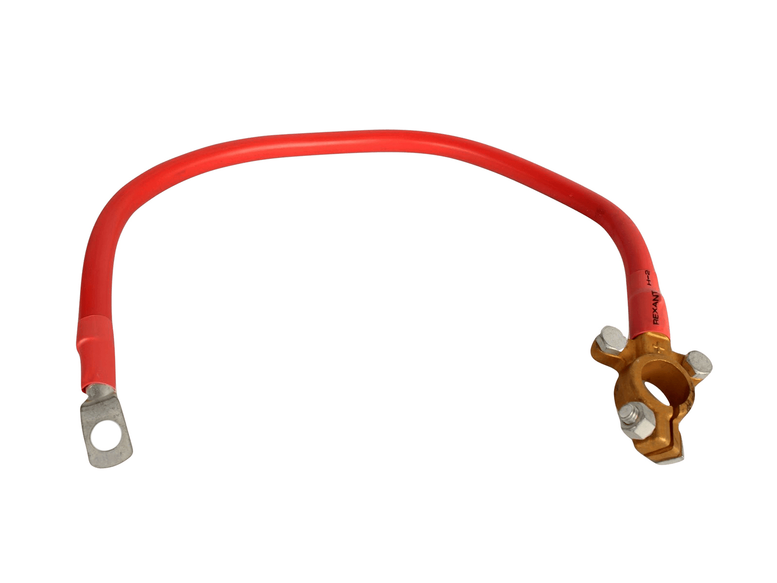 Провод АКБ соединительный плюсовой L-500мм 35кв. болт-клемма фотография №2