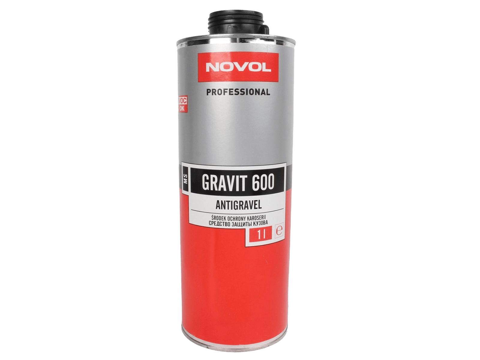 Антигравий NOVOL MS черный 1л фотография №1