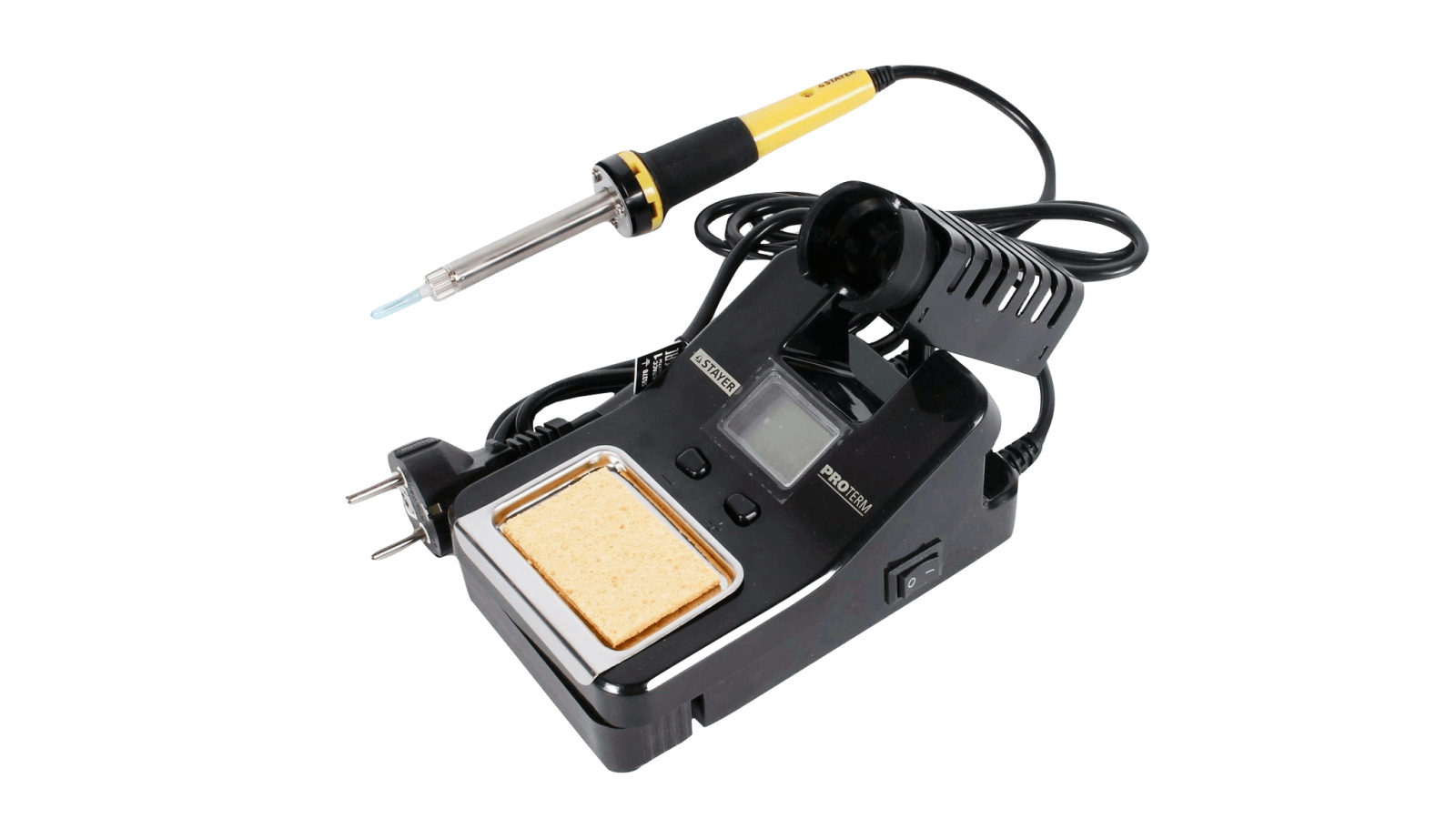 Паяльная станция цифровая STAYER SP-50 160-520 C 48 Вт фотография №3