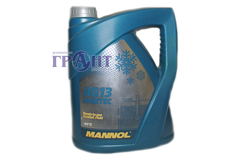 Жидкость охлаждающая MANNOL AG13 -40С 5кг фотография №1