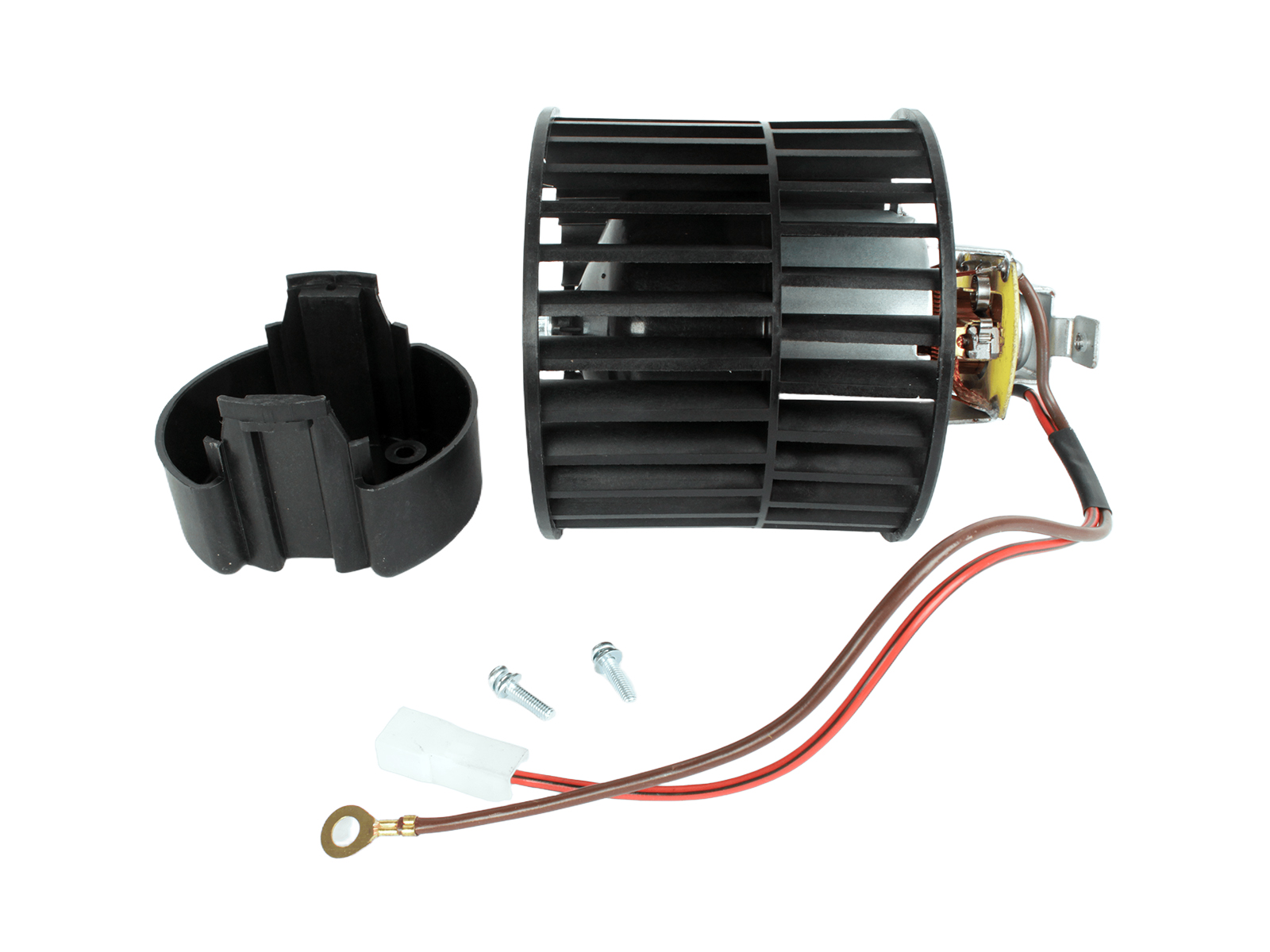 Мотор отопителя ВАЗ-2108, ИЖ-2126 в сборе с крыльчаткой LUZAR LFH0108 фотография №2