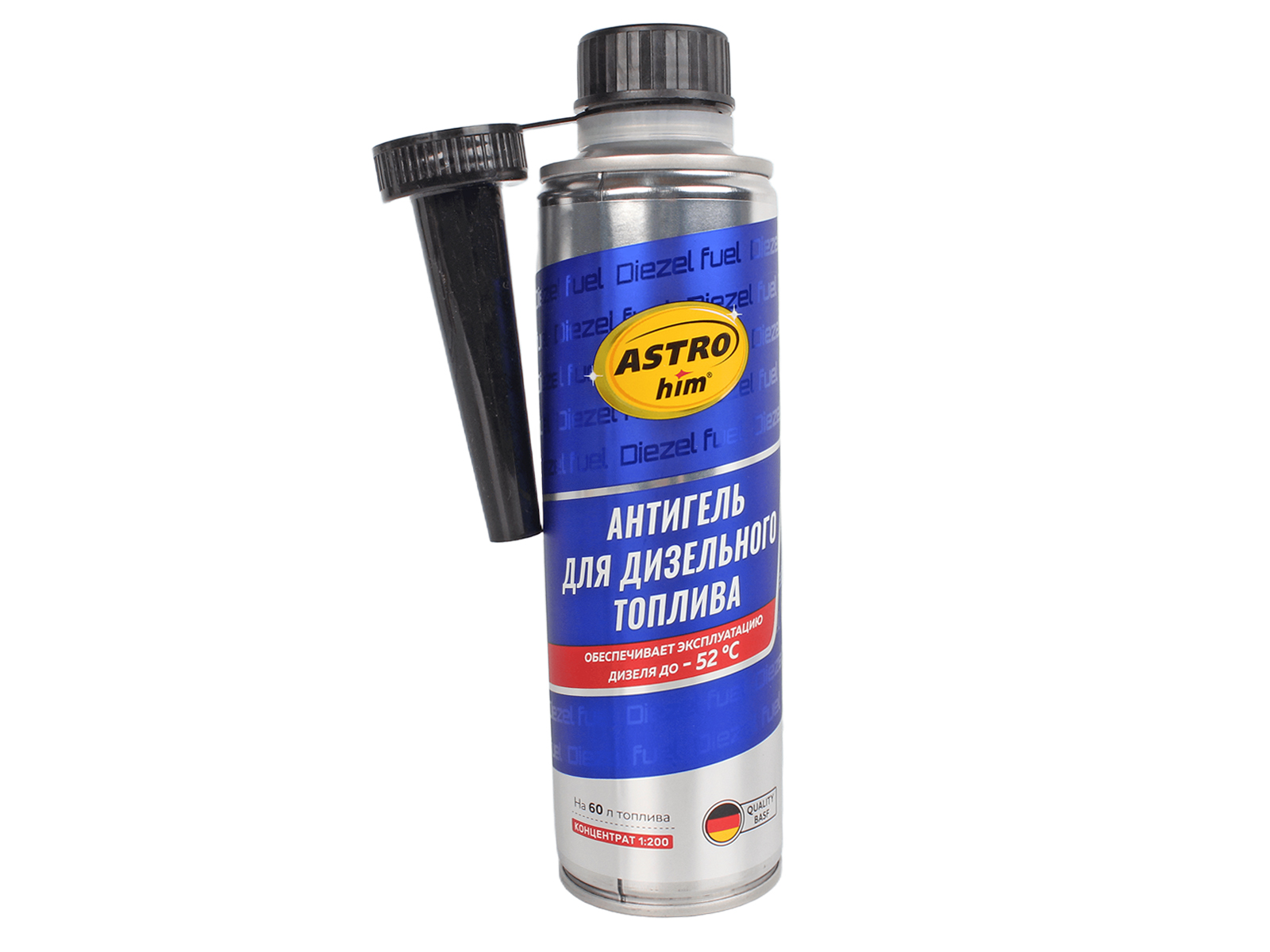 Присадка АСТРОХИМ дизельное топливо антигель АС-120 300мл фотография №1