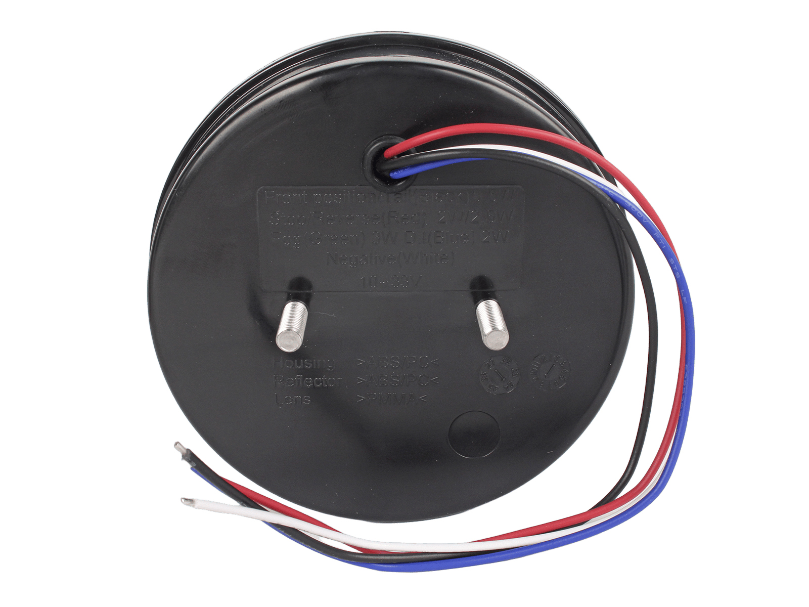 Фонарь задний универсальный светодиодный 12/24V с указателем поворота MEGAPOWER фотография №3