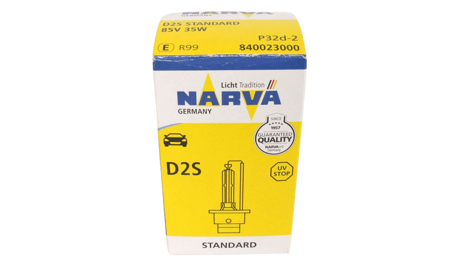 Лампа 85Vx35W D2S ксенон NARVA 840023000 фотография №4