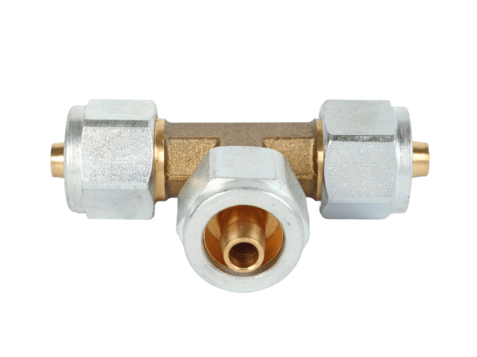 Тройник для PVC трубки 8x8x8 mm в сборе фотография №2