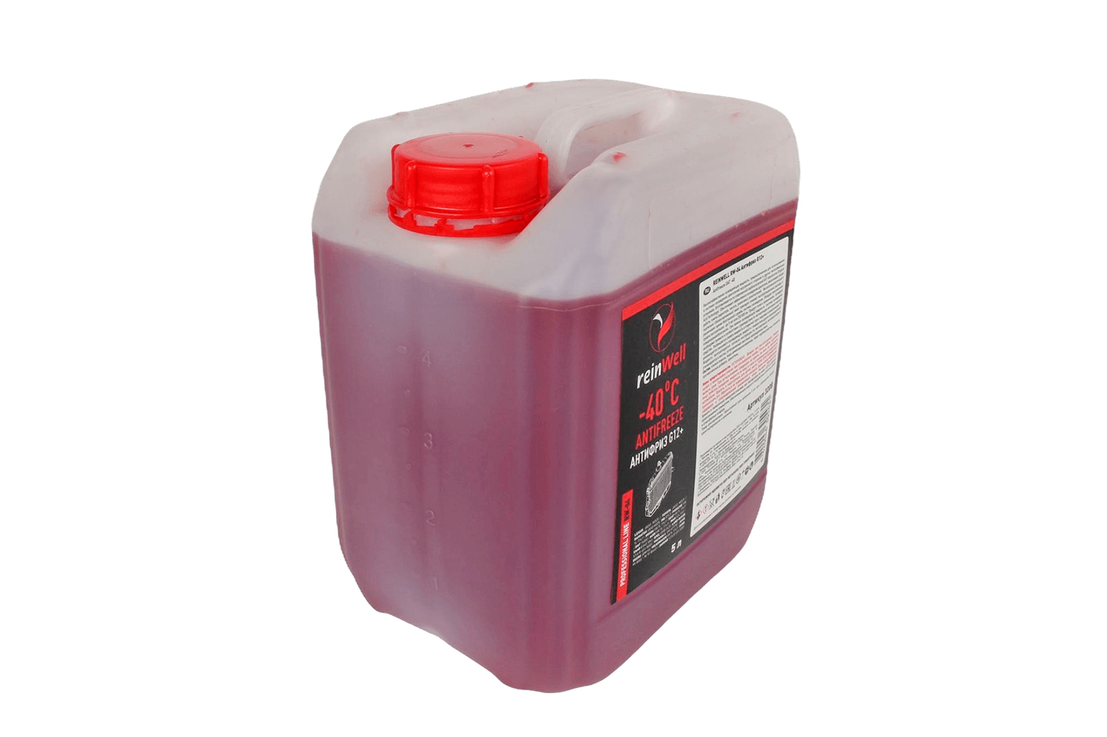 Антифриз G12+ 5л REINWELL фотография №2