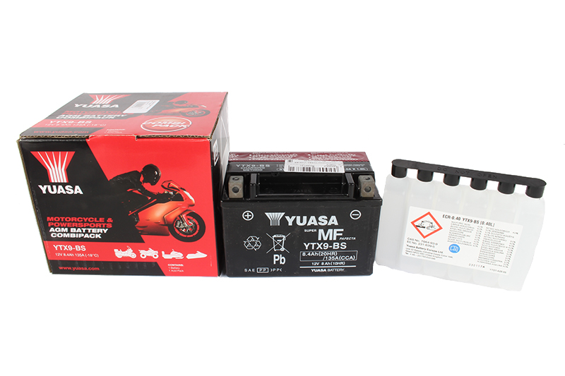 Мотоаккумулятор YUASA YTX9-BS фотография №2