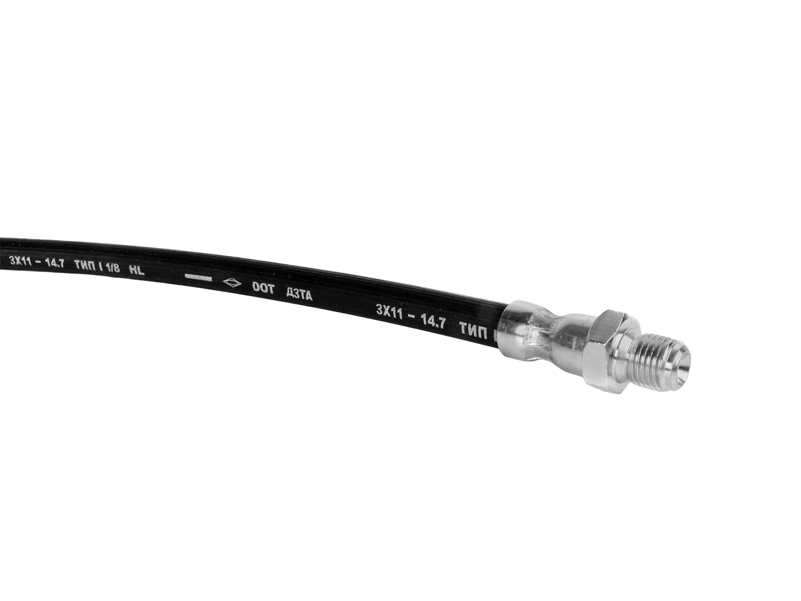 Шланг тормозной ГАЗ-3307 передний ДЗТА фотография №3