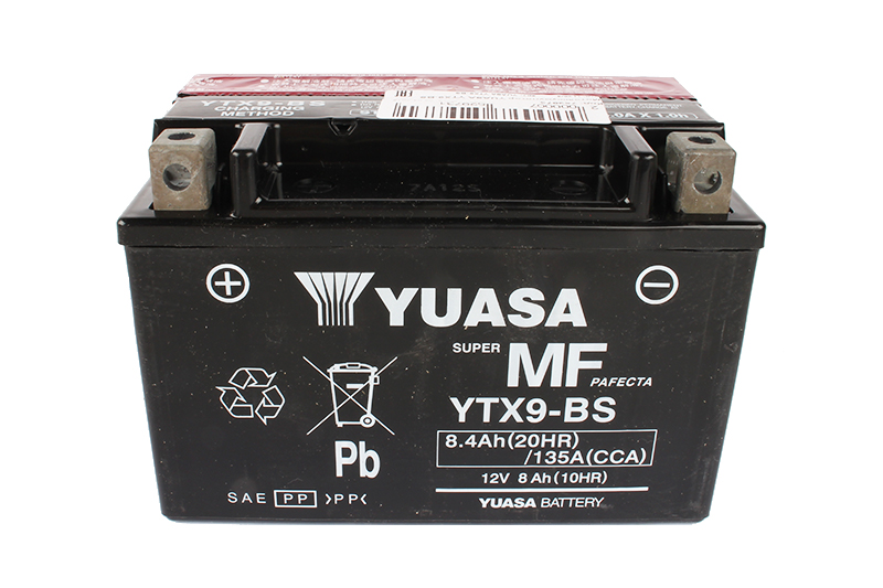 Мотоаккумулятор YUASA YTX9-BS фотография №3