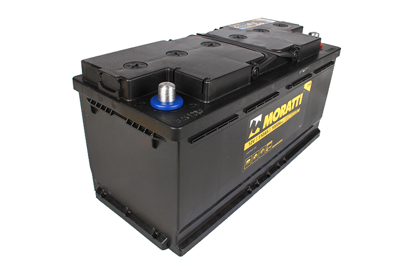 Аккумуляторная батарея MORATTI 6СТ110 L6 обратная фотография №2