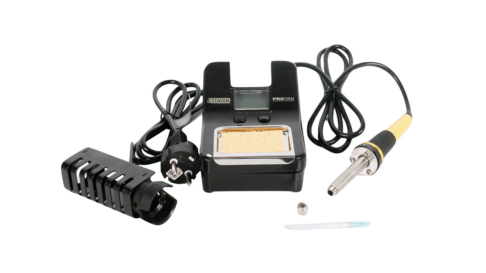Паяльная станция цифровая STAYER SP-50 160-520 C 48 Вт фотография №1