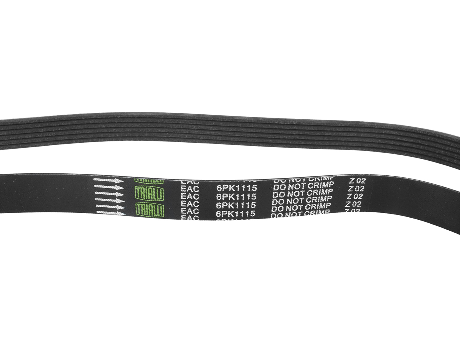 Ремень ВАЗ-2110-2112 генератора с ГУР TRIALLI
 6PK1115 фотография №3