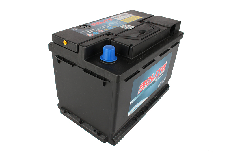 Аккумуляторная батарея SOLITE EFB 6СТ70 обратная фотография №3