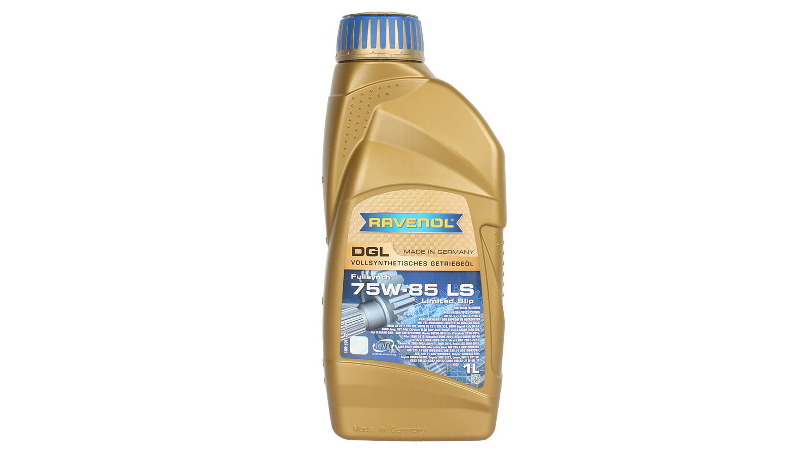 Масло трансмиссионное RAVENOL DGL 75W85 1л фотография №1