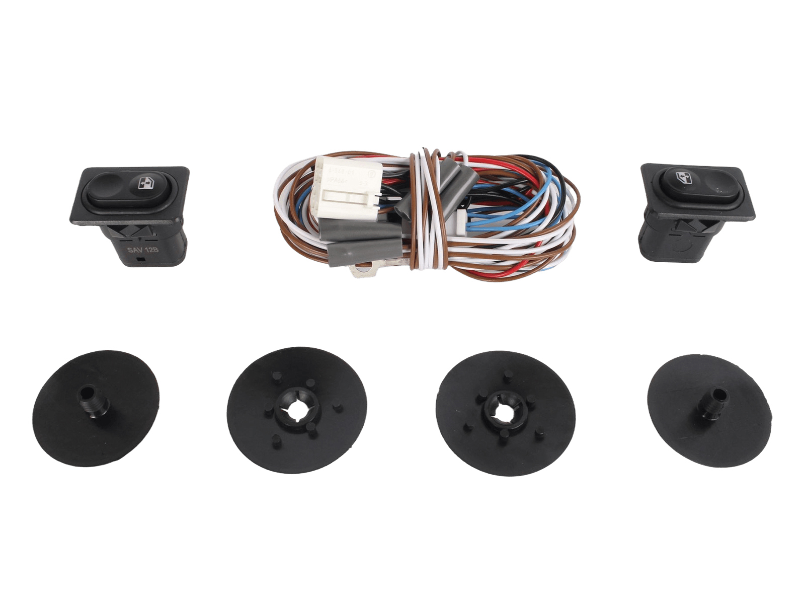 Стеклоподъемник ВАЗ-2104, 07 электрический передний 2дв.комплект ГРАНАТ фотография №4