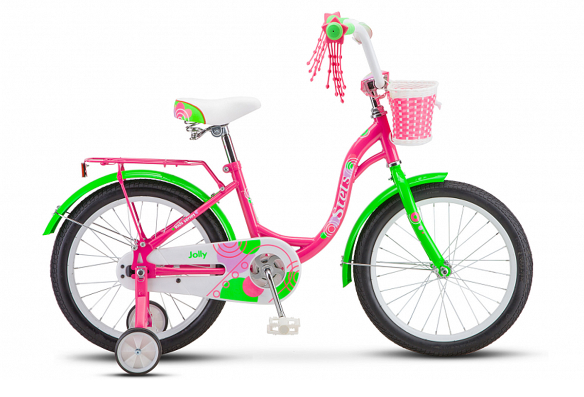 Велосипед детский STELS -18  Jolly Пурпурно/зелены фотография №1