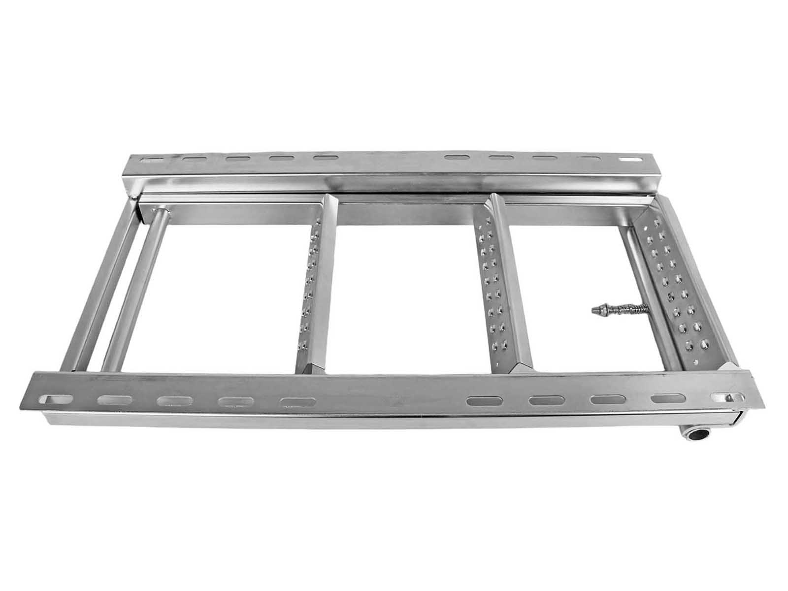 Лестница фургона складная 3-и ступенчатая средняя h-690 9022-1_ фотография №2