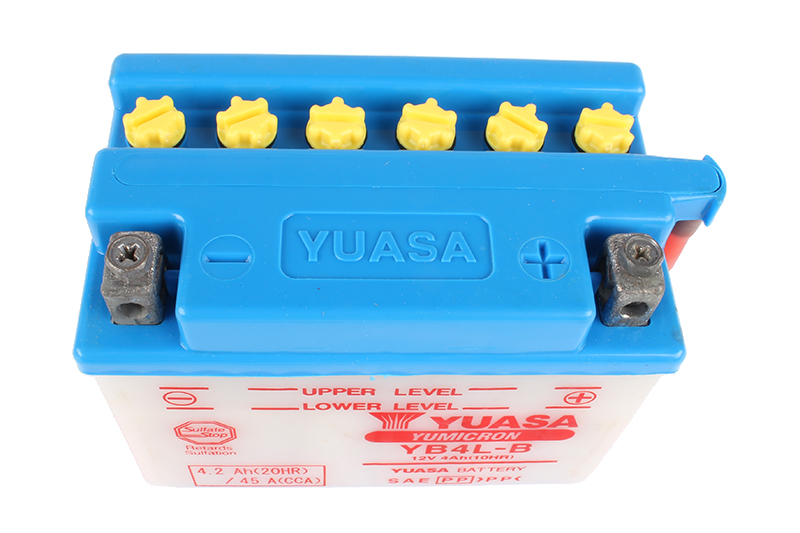 Мотоаккумулятор YUASA YB4L-B фотография №3