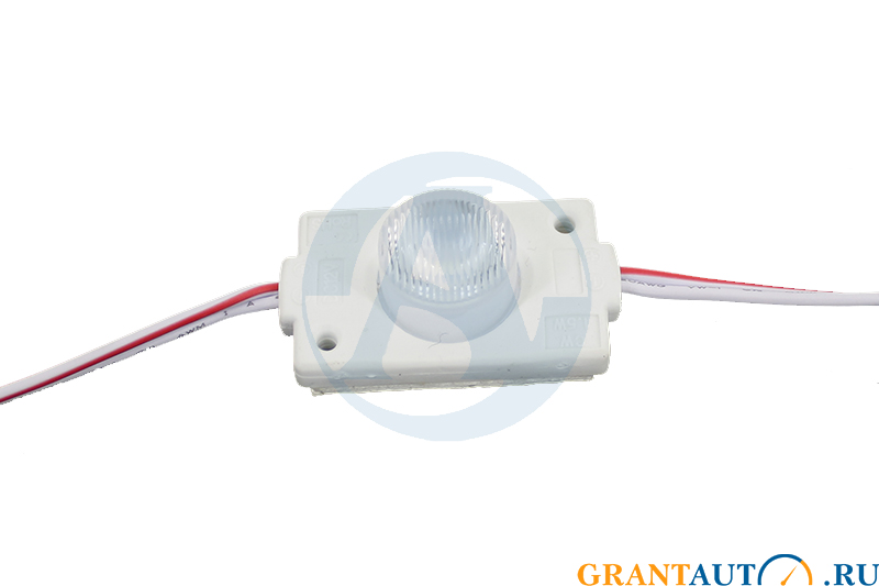 Панель светодиодная 12V 1SMD с линзой шт. фотография №1