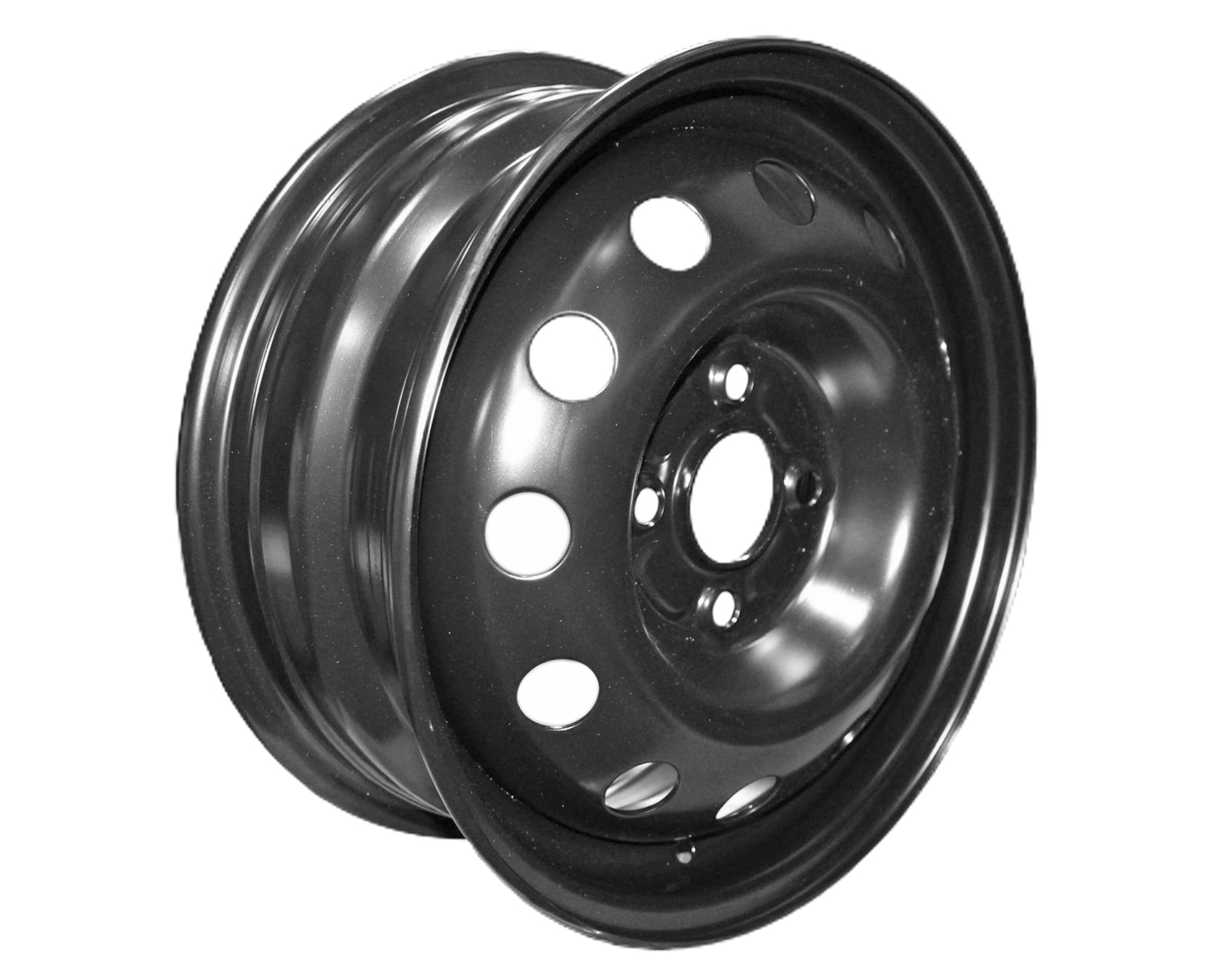 Диск колесный DAEWOO Nexia CHEVROLET Lanos R14 черный 1 штука MAGNETTO фотография №2