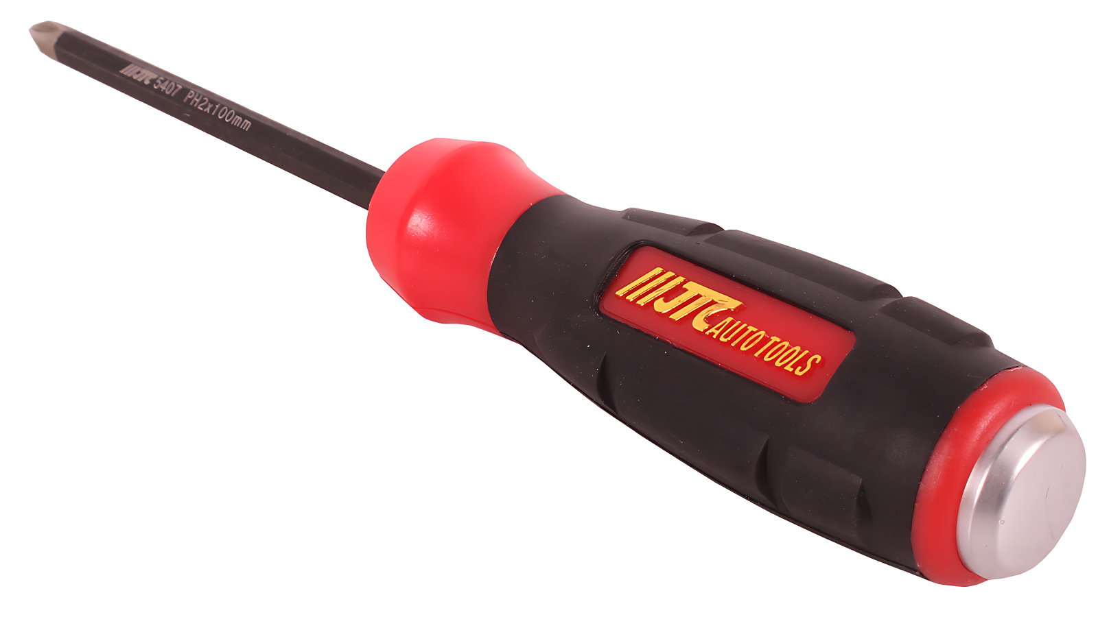 Отвертка JTC крестовая Ph2х100 мм силовая (алмазный наконечник) фотография №3