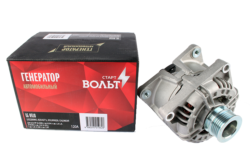 Генератор OPEL ASTRA H СТАРТВОЛЬТ LG0518 фотография №1 Генератор OPEL ASTRA H СТАРТВОЛЬТ LG0518 фотография №1