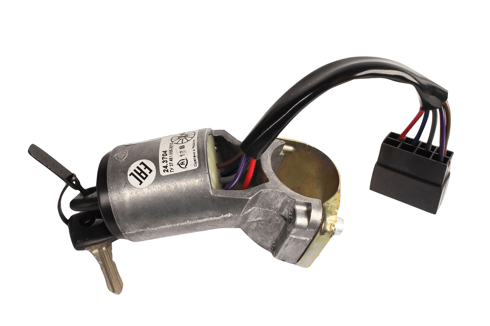 Замок зажигания ГАЗ-3110, 3302 АВТОАРМАТУРА 24.3704 фотография №3