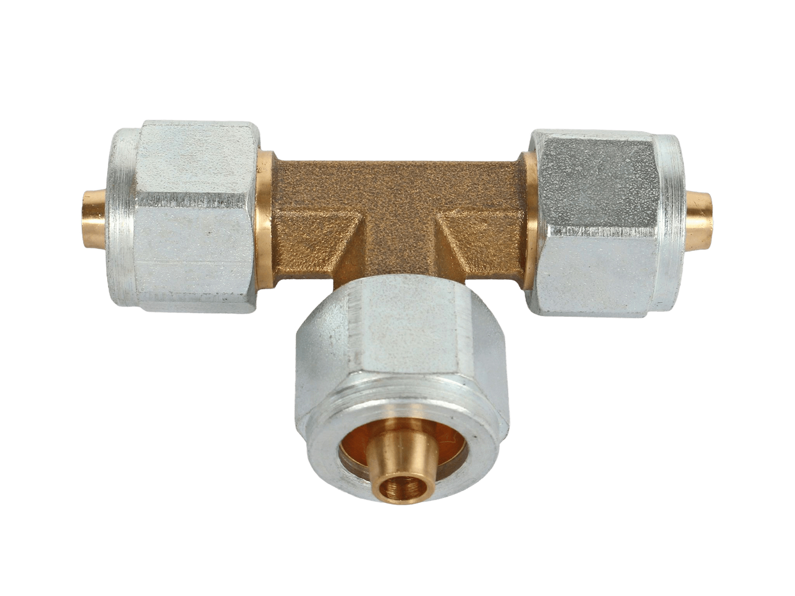 Тройник для PVC трубки 8x8x8 mm в сборе фотография №1