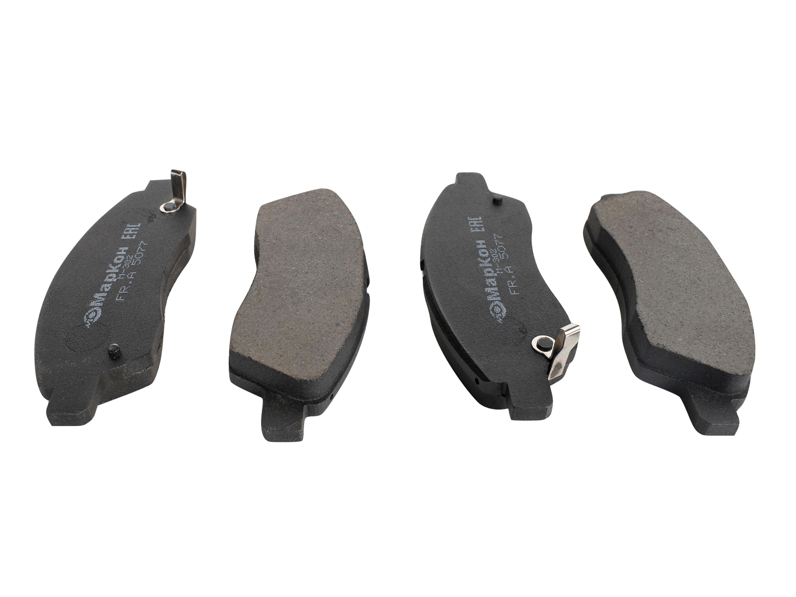 Колодки тормозные УАЗ Профи задние дисковые 4 штуки комплект АО УАЗ 236036-3502082 фотография №2