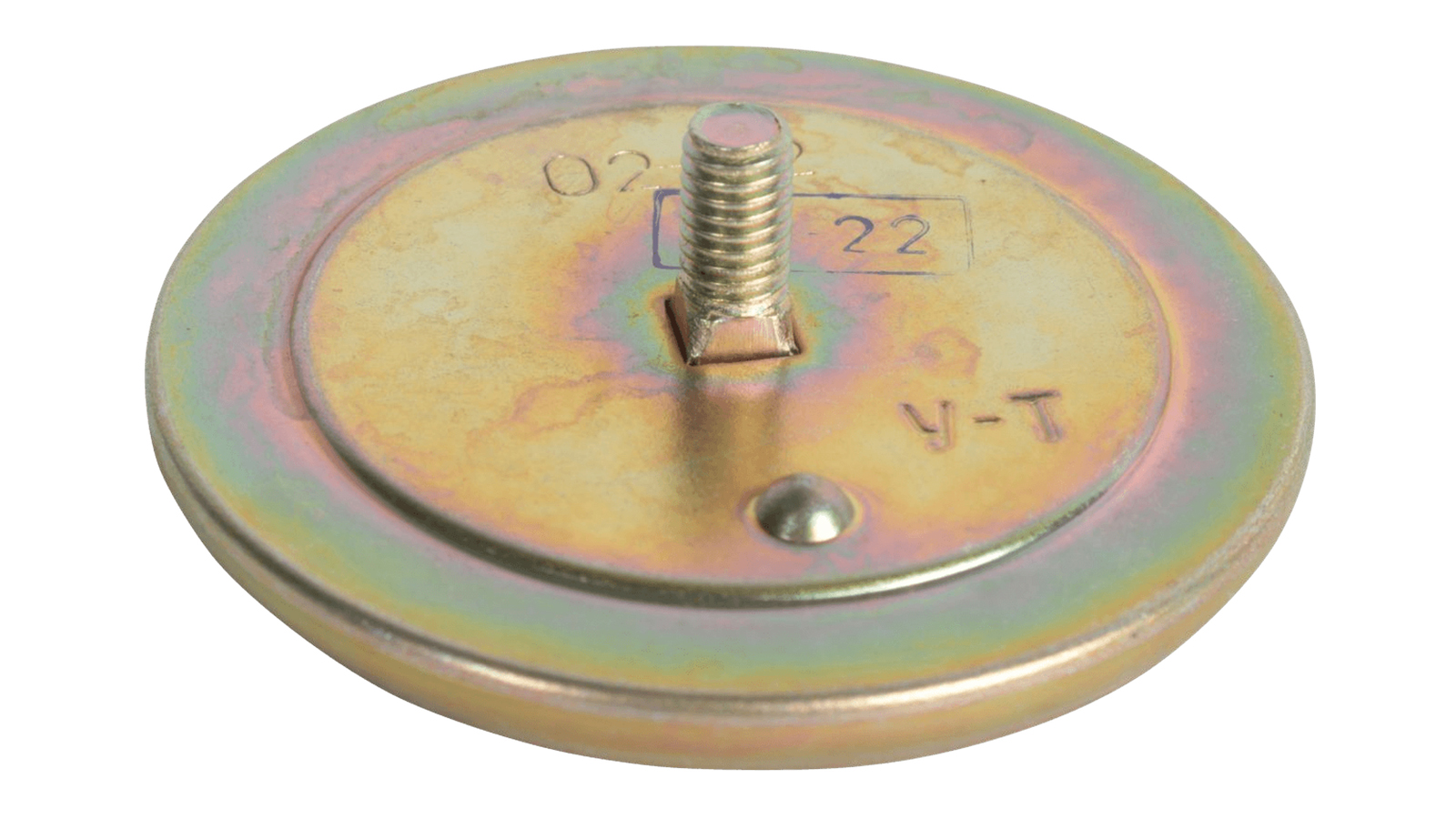 Катафот круглый оранжевый ОСВАР 15.3731-01 фотография №2