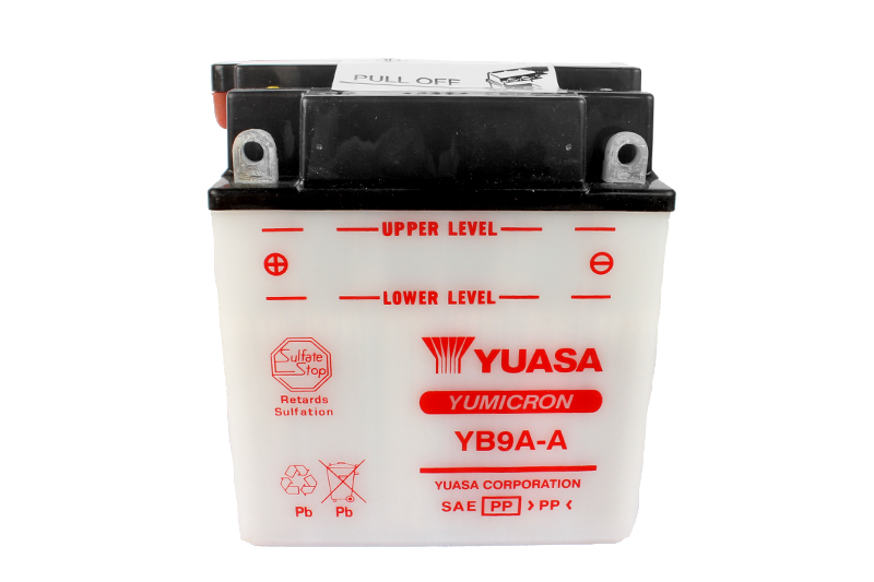 Мотоаккумулятор YUASA YB9A-A фотография №1